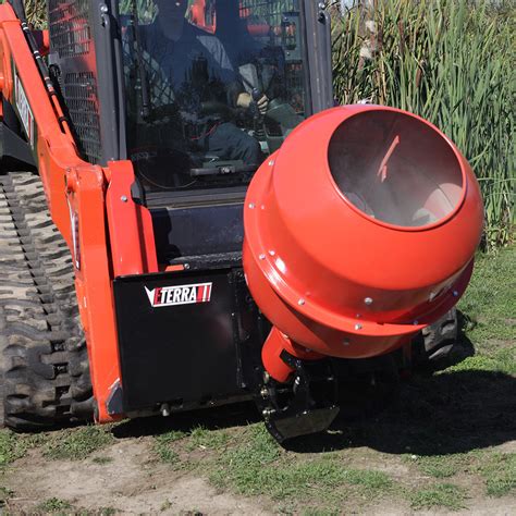 skid steer auger cement mixer|skid steer concrete mixer manual.